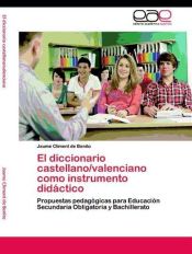 Portada de El diccionario castellano/valenciano como instrumento did&aacute;ctico