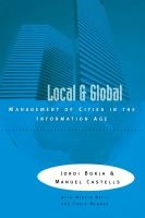 Portada de Local and Global: Management of Cities in the Information Age