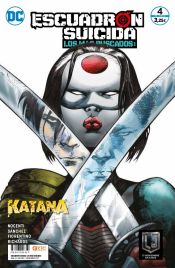 Portada de Escuadrón Suicida: Katana— Los más buscados núm. 16/4