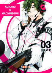 Portada de Aoharu x Machinegun núm. 03