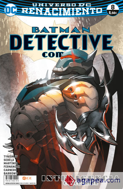 BATMAN: DETECTIVE COMICS NUM. 08 (RENACIMIENTO) - TYNION, JAMES, IV IV;  CHRISTOPHER SEBELA - 9788417354190