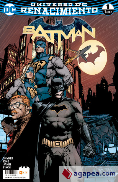 Batman núm. 56/ 1 (Renacimiento) (Batman (Nuevo Universo DC))
