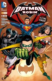 Portada de Batman y Robin 12