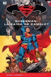 Portada de Batman y Superman. Colección Novelas Gráficas núm. 39: Superman: La caída de Camelot (Parte 1)