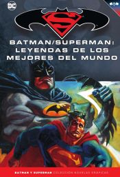 Portada de Batman y Superman - Colección Novelas Gráficas núm. 52: Leyendas de los mejores del mundo