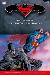 Portada de Batman y Superman - Colección Novelas Gráficas número 18: Batman/Superman:El gran acontecimiento