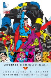 Portada de Grandes Autores de Superman: John Byrne - Superman: El hombre acero vol. 3