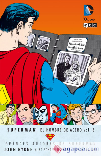 Grandes Autores de Superman: John Byrne - Superman: El hombre de acero 08