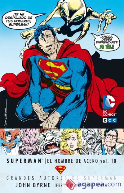 Grandes Autores de Superman: John Byrne - Superman. El hombre de acero 10