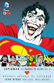 Portada de Grandes Autores de Superman: John Byrne - Superman: El hombre de acero vol. 4