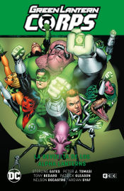 Portada de Green Lantern Corps vol. 07: La revuelta de los Alpha Lanterns (GL Saga - El día más brillante 1)