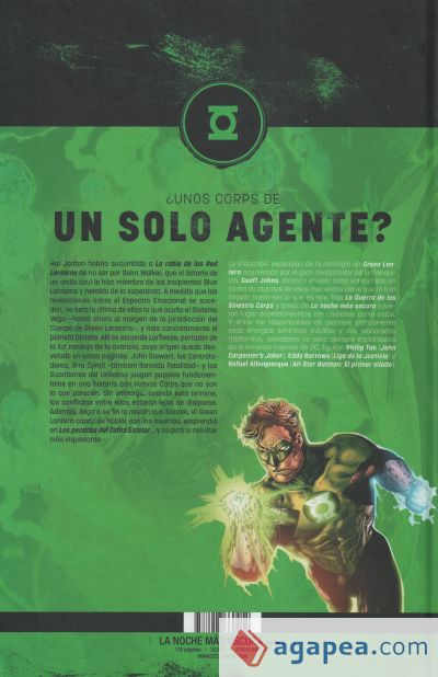 Green Lantern vol. 07: Agente Orange (GL Saga - La noche más oscura Parte 5)