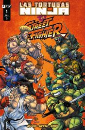 Portada de Las Tortugas Ninja vs. Street Fighter núm. 1 de 5