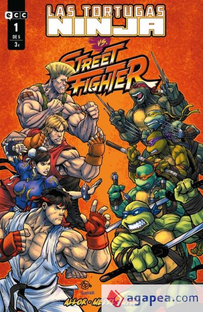 Las Tortugas Ninja vs. Street Fighter núm. 1 de 5