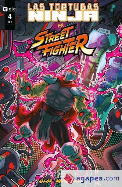 Las Tortugas Ninja vs. Street Fighter núm. 4 de 5