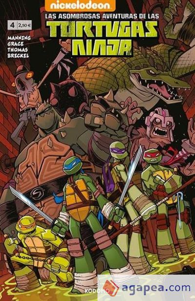 Las asombrosas aventuras de las Tortugas Ninja núm. 04