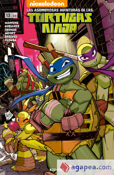 Las asombrosas aventuras de las Tortugas Ninja núm. 13