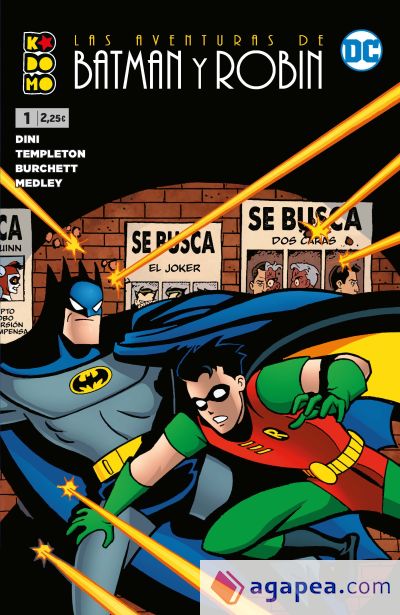 LAS AVENTURAS DE BATMAN Y ROBIN NUM. 01 - PAUL DINI; TY TEMPLETON -  9788419210319