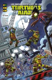 Portada de Las nuevas aventuras de las Tortugas Ninja núm. 17