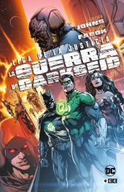 Portada de Liga de la Justicia: La guerra de Darkseid (Grandes Novelas Gráficas de DC)