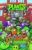 Portada de Plants vs. Zombies vol. 03: Escuadrón Antiabusón (Biblioteca Super Kodomo)