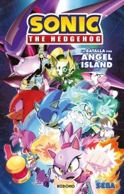 Portada de Sonic The Hedgehog: La batalla por Angel Island (Biblioteca Super Kodomo)