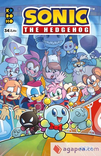 Sonic The Hedgehog n&uacute;m. 34