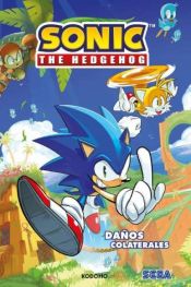 Portada de Sonic The Hedgehog vol. 01: Daños colaterales (Biblioteca Super Kodomo) (Segunda edición)