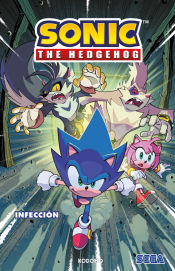 Portada de Sonic The Hedgehog vol. 04: Infección (Biblioteca Super Kodomo)