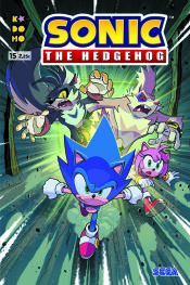 Portada de Sonic: The Hedhegog núm. 15