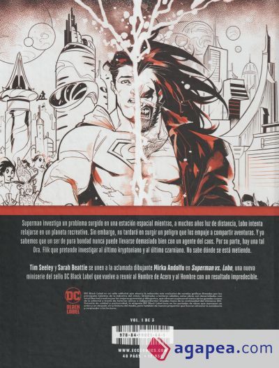 Superman vs. Lobo núm. 1 de 3 Superman vs. Lobo núm. 1 de 3
