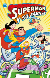 Portada de Superman y su familia (Biblioteca Super Kodomo)