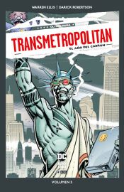 Portada de Transmetropolitan vol. 3 de 10: El a&ntilde;o del cabr&oacute;n (DC Pocket)