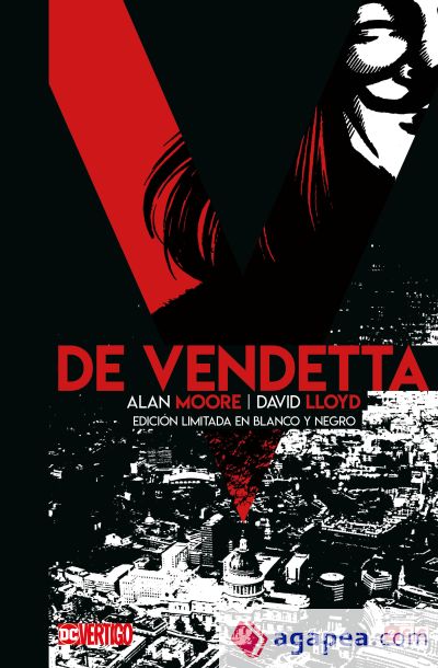 V de Vendetta - Edición Deluxe en blanco y negro