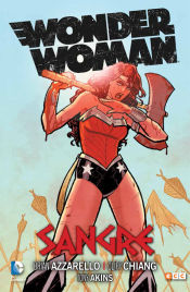 Portada de Wonder Woman. Sangre