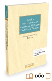 Portada de ESTUDIOS SOBRE EL DECRETO LEY COMO FUENTE DERECHO FINANCIER