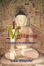 Portada de La meditación consejos a los principiantes (Ebook)