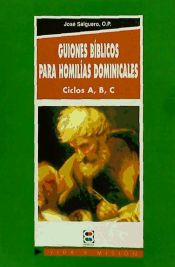Portada de Guiones bíblicos para homilías dominicales: ciclos A, B, C