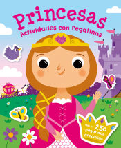 Portada de PRINCESAS. ACTIVIDADES CON PEGATINAS