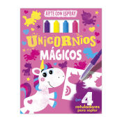 Portada de UNICORNIOS MAGICOS. ARTE CON SPRAY