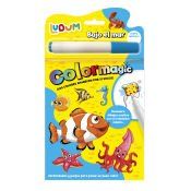 Portada de colormagic bajo el mar tinta magica