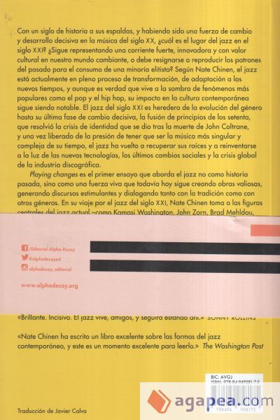 Playing changes . Jazz para el nuevo siglo