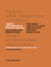 Portada de ENSAYOS SOBRE ARQUITECTURA Y CERAMICA VOL 10