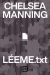 Portada de Léeme.txt, de Chelsea Manning