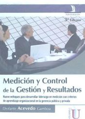 Portada de MEDICION Y CONTROL DE LA GESTION Y RESULTADOS