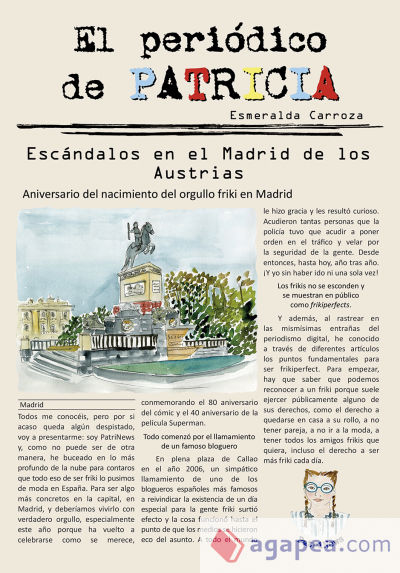 El periódico de Patricia 2. Escándalos en el Madrid de los Austrias