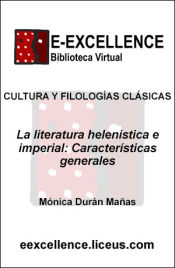 Portada de La literatura helenística e imperial : características generales (Ebook)