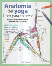 Portada de Anatomía del yoga. Libro para colorear