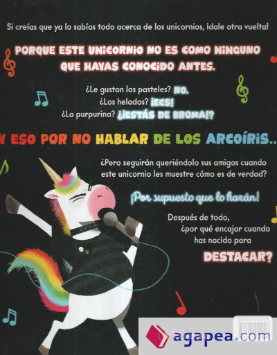 A los unicornios no les gustan los arcoíris