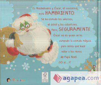 Óscar, el unicornio hambriento se come la Navidad Óscar, el unicornio hambriento se come la Navidad